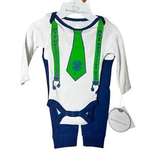 Koala Kids Newborn St Patrick's Day Matching Set Sz NB
